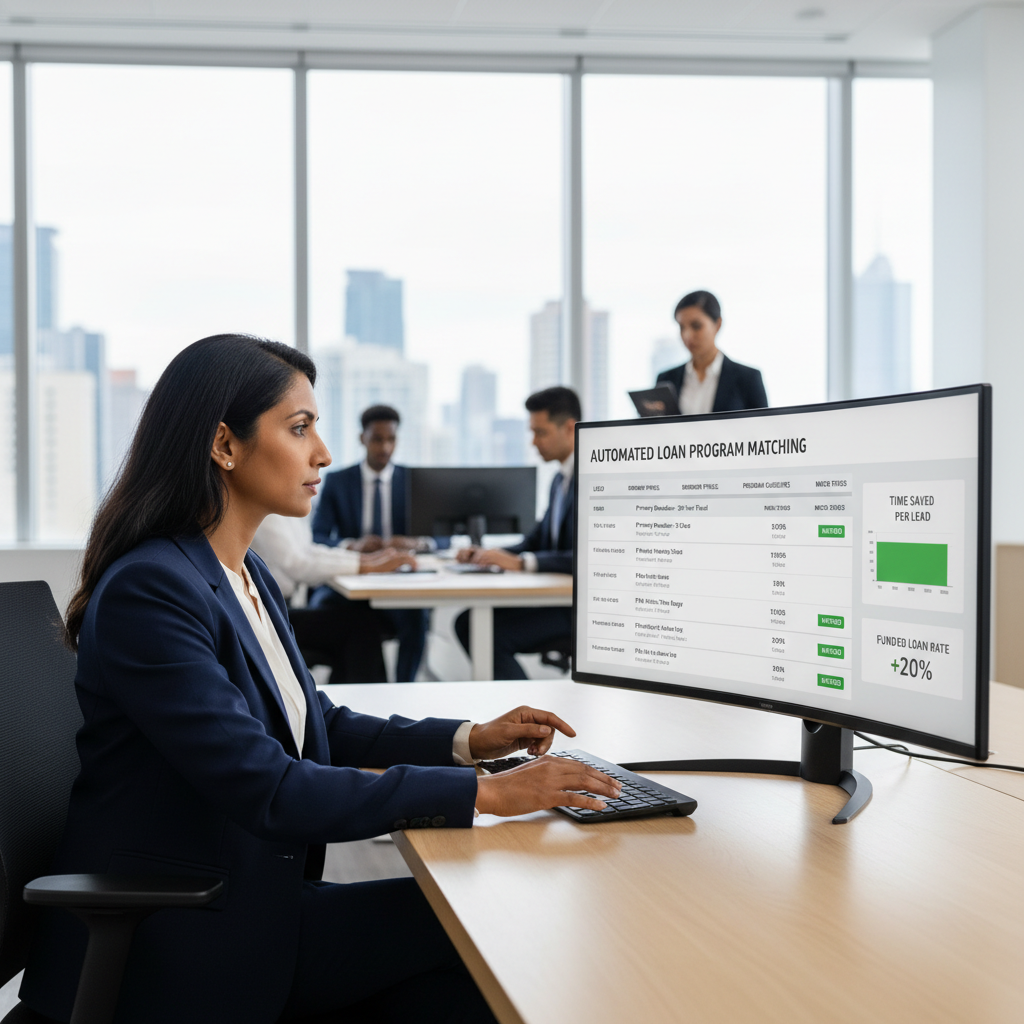 Automating Mortgage Lead-to-Program Matching: A Lender's Guide — OmniaIQ blog cover