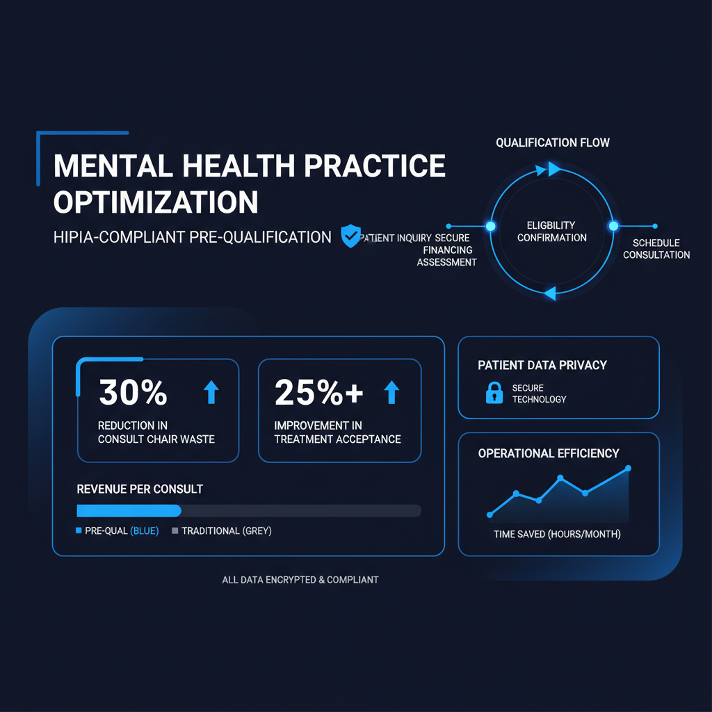 HIPAA-Compliant Pre-Qualification for Mental Health Practices, FunnelFi blog cover