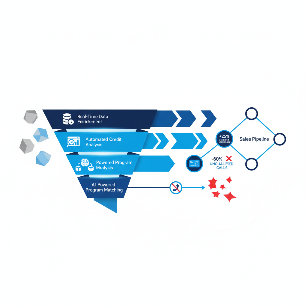 How SMB Lenders Qualify Leads Before Contact: 2026 Strategy Guide — OmniaIQ blog cover
