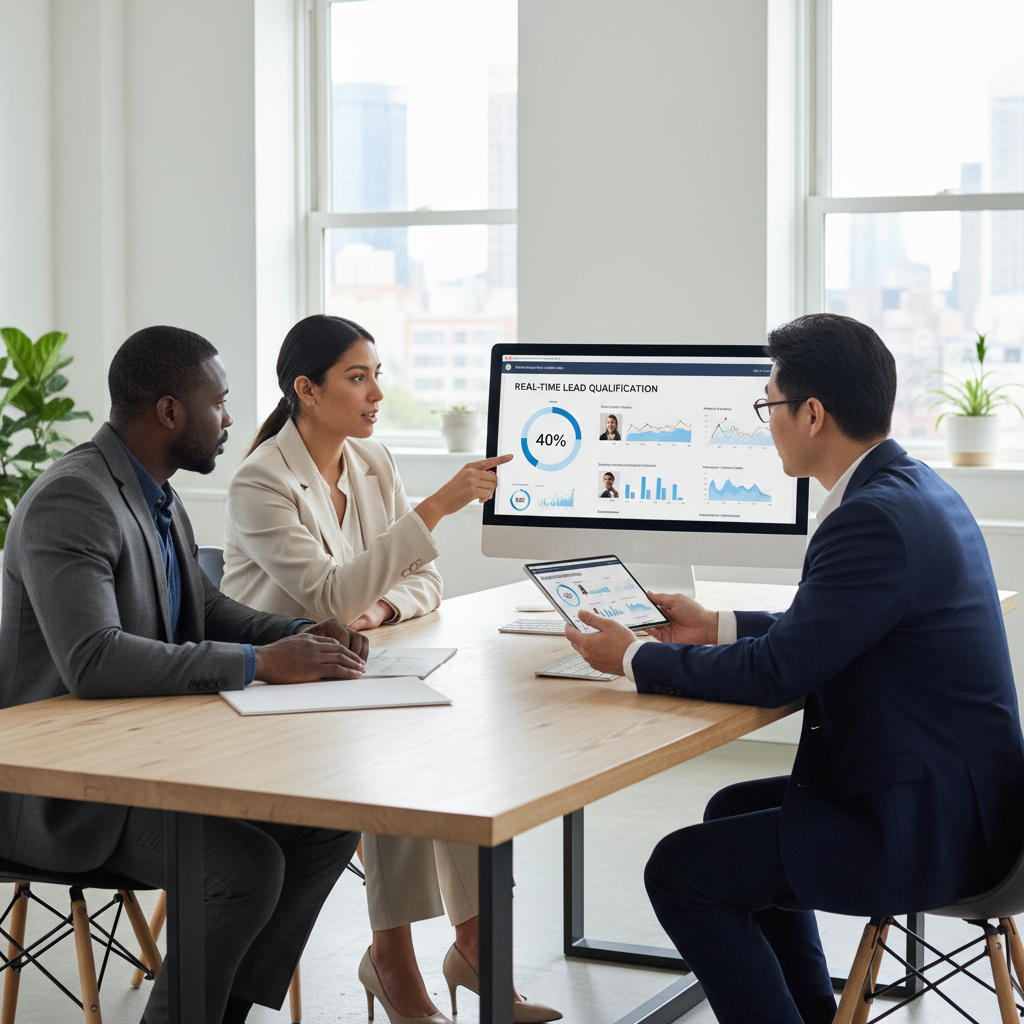 Lead Gen Agencies: Cut Client Churn by 40% with Real-Time Qualificati — OmniaIQ blog cover