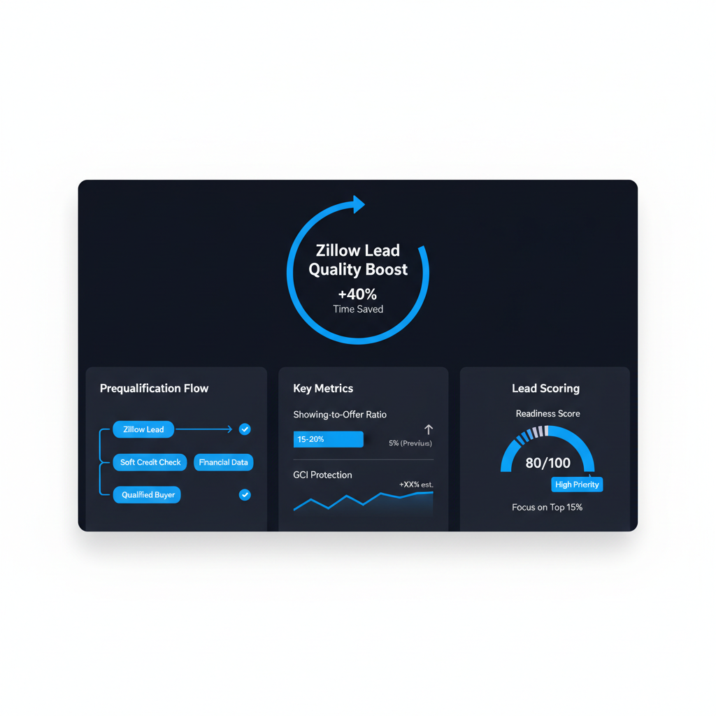 Boosting Zillow Lead Quality: Prequalification Strategies for Real Es — FunnelFi blog cover